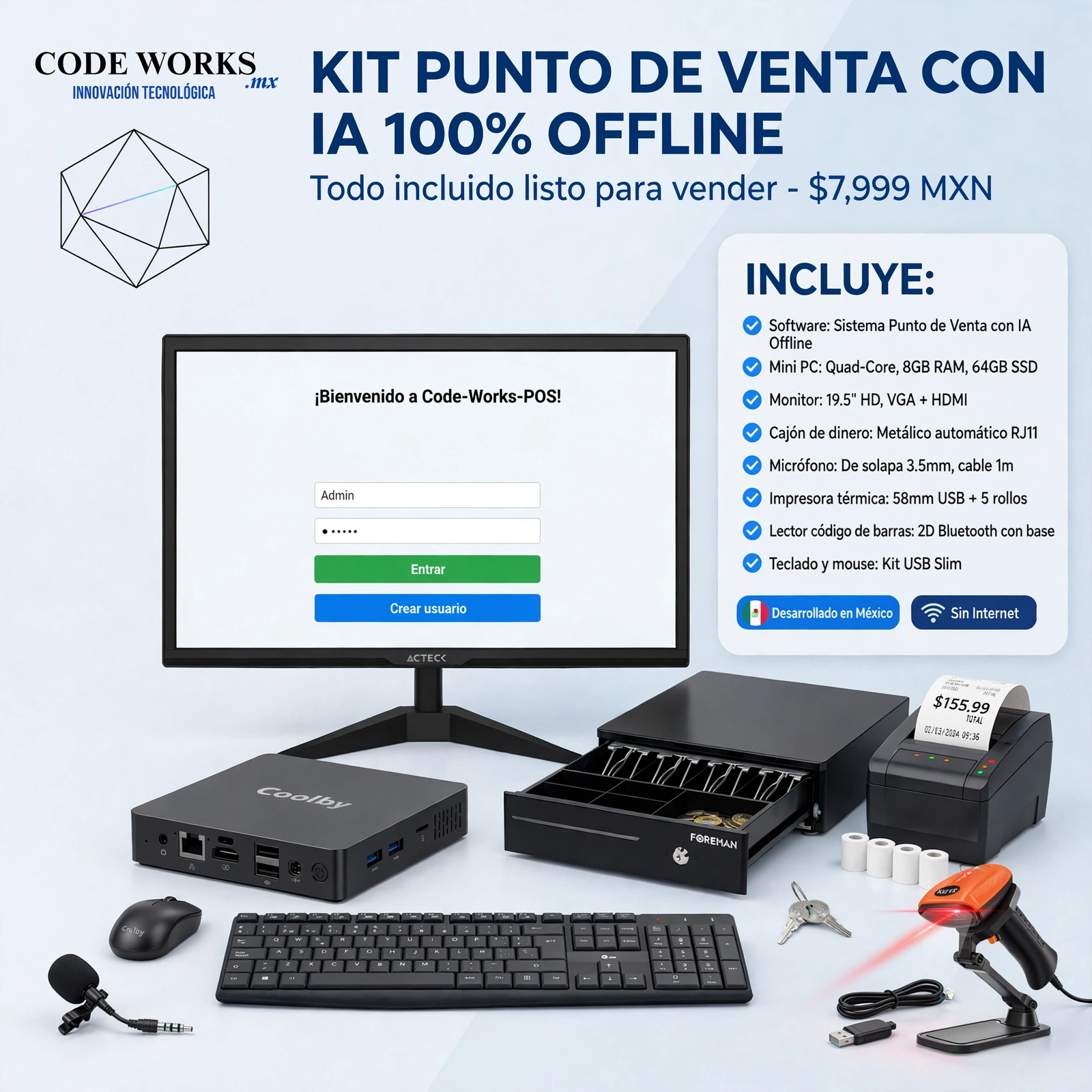 Kit de Venta Code-Works POS